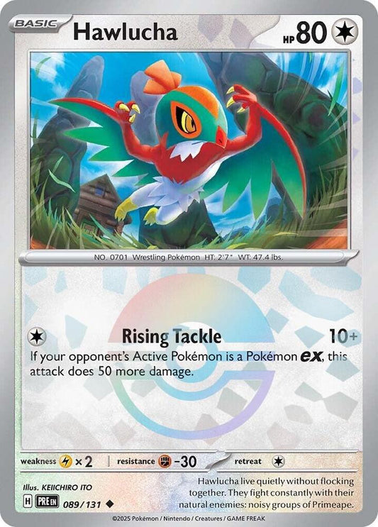Hawlucha 089/131 Poke Ball - Monster Mart - Pokémon Cards Australia