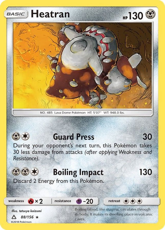 Heatran 88/156 - Monster Mart - Pokémon Cards Australia
