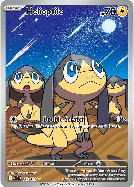 Helioptile 143/132 - Monster Mart - Pokémon Cards Australia