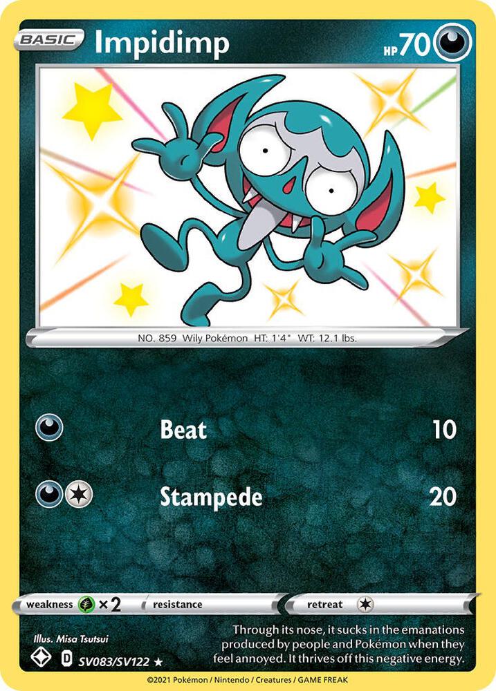 Impidimp SV083/SV122 - Monster Mart - Pokémon Cards Australia