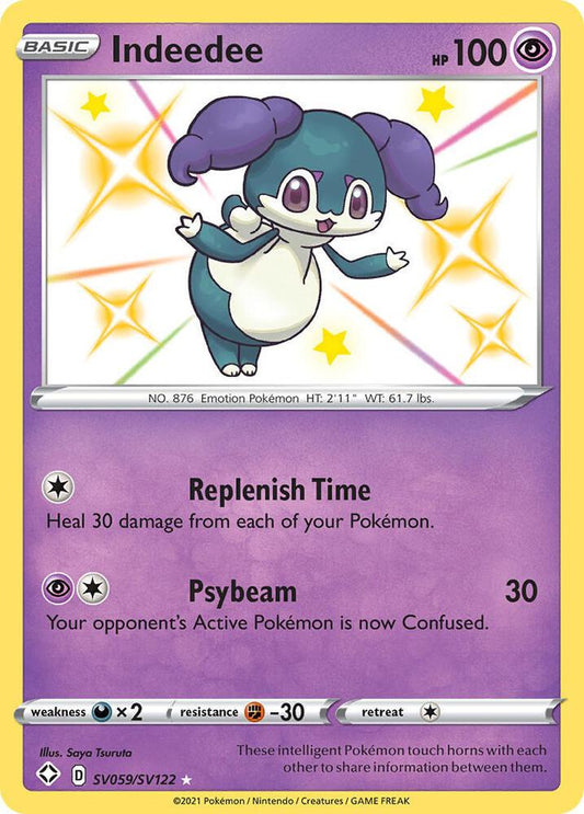 Indeedee SV059/SV122 - Monster Mart - Pokémon Cards Australia