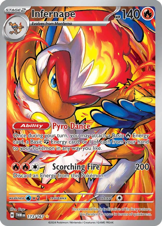 Infernape 173/167 - Monster Mart - Pokémon Cards Australia