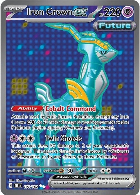Iron Crown EX 191/162 - Monster Mart - Pokémon Cards Australia