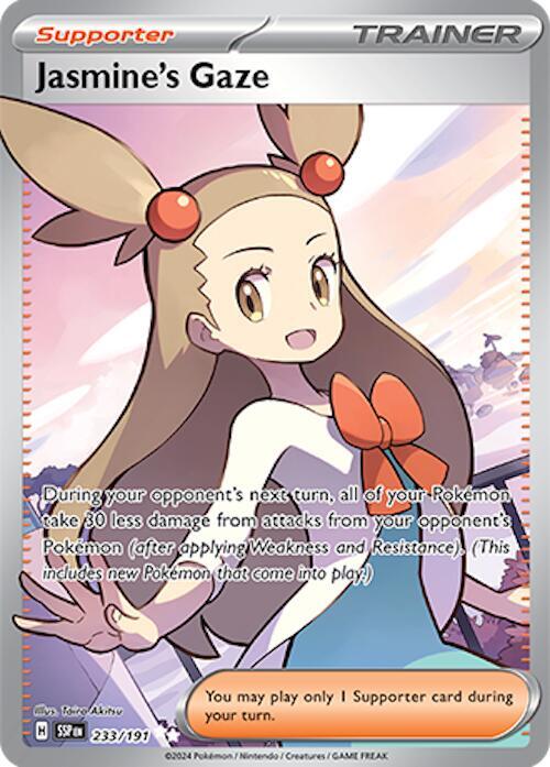Jasmine's Gaze 233/191 - Monster Mart - Pokémon Cards Australia