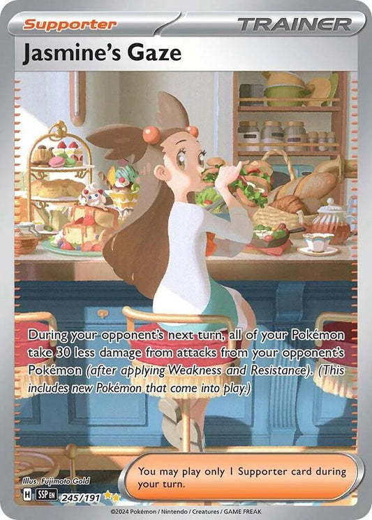 Jasmine's Gaze 245/191 - Monster Mart - Pokémon Cards Australia