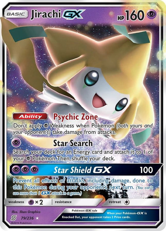 Jirachi GX 79/236 - Monster Mart - Pokémon Cards Australia