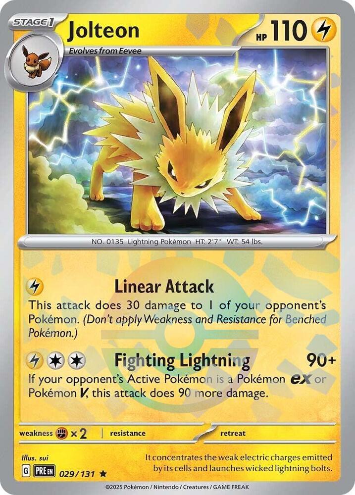 Jolteon 029/131 Poke Ball - Monster Mart - Pokémon Cards Australia