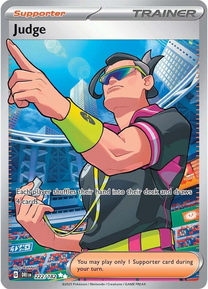 Judge 222/182 - Monster Mart - Pokémon Cards Australia
