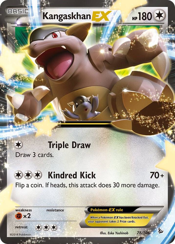 Kangaskhan EX 78/106 - Monster Mart - Pokémon Cards Australia