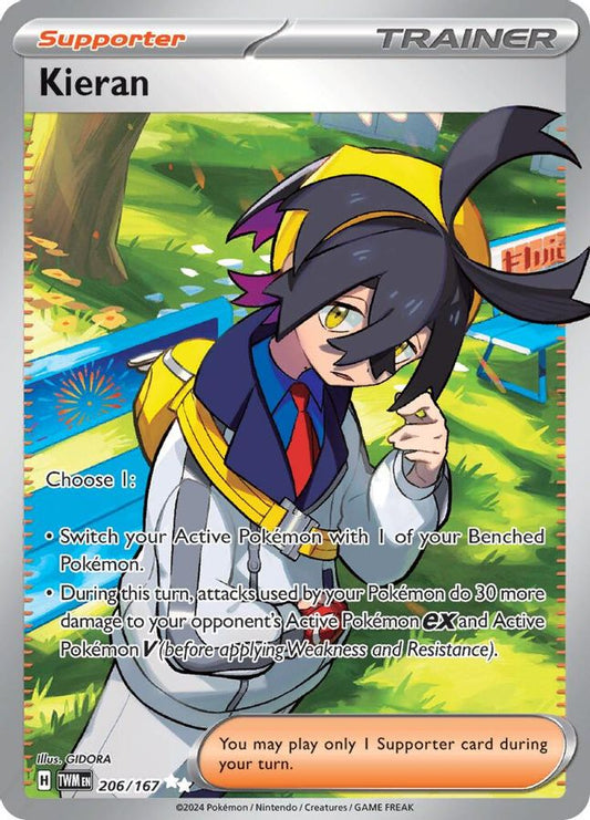 Kieran 206/167 - Monster Mart - Pokémon Cards Australia