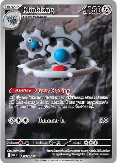 Klinklang 141/086 - Monster Mart - Pokémon Cards Australia