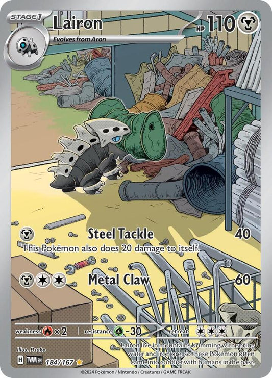 Lairon 184/167 - Monster Mart - Pokémon Cards Australia