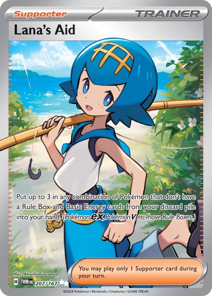 Lana's Aid 207/167 - Monster Mart - Pokémon Cards Australia