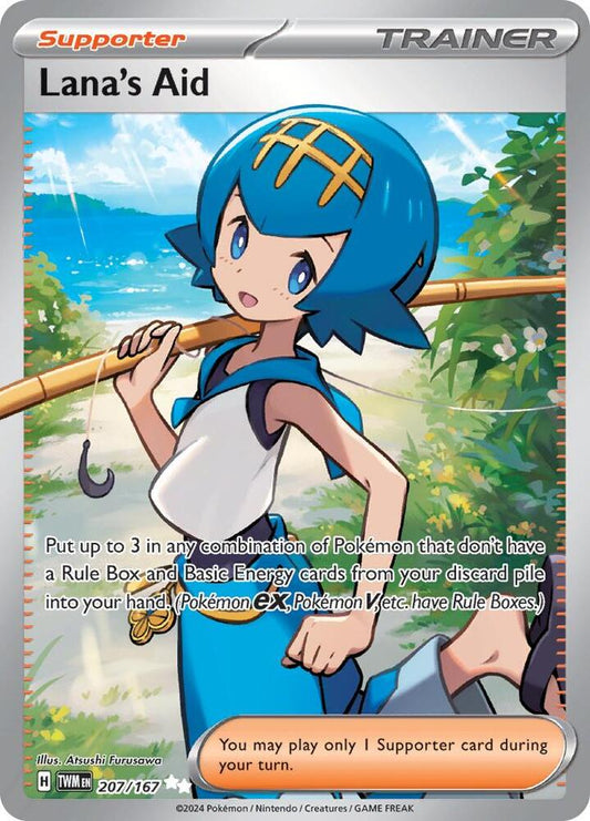 Lana's Aid 207/167 - Monster Mart - Pokémon Cards Australia
