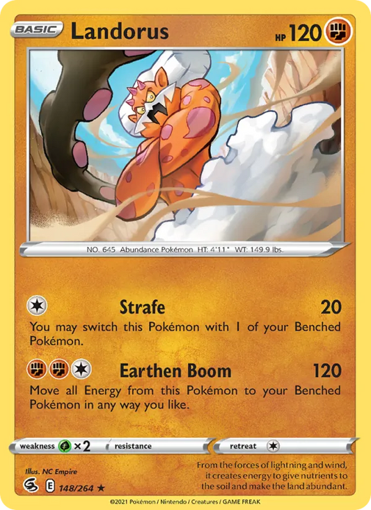 Landorus Reverse Holo 148/264 - Monster Mart - Pokémon Cards Australia