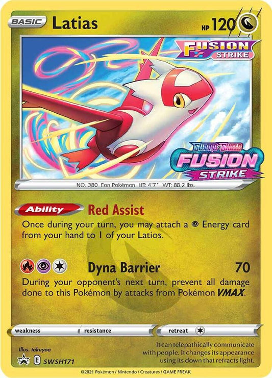 Latias SWSH171 - Monster Mart - Pokémon Cards Australia