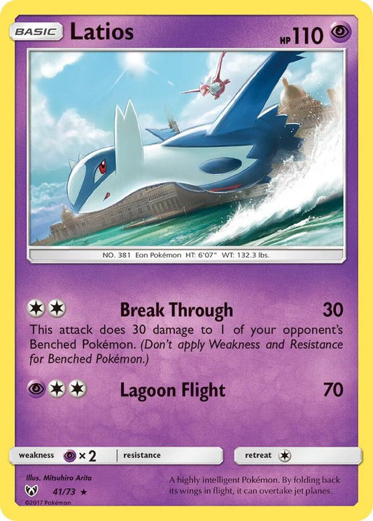 Latios Holo 41/73 - Monster Mart - Pokémon Cards Australia