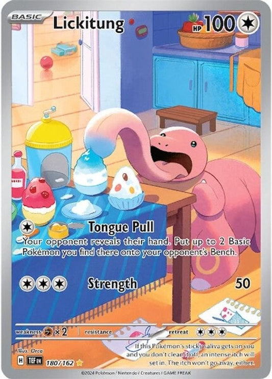 Lickitung 180/162 - Monster Mart - Pokémon Cards Australia