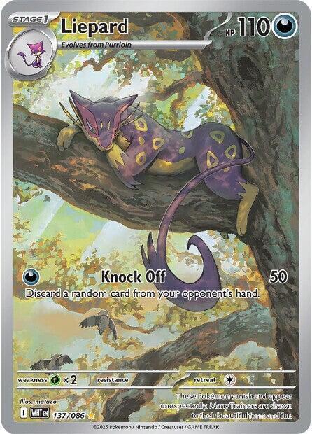 Liepard 137/086 - Monster Mart - Pokémon Cards Australia