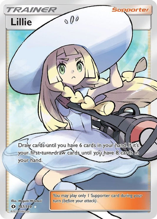 Lillie 147/149 - Monster Mart - Pokémon Cards Australia