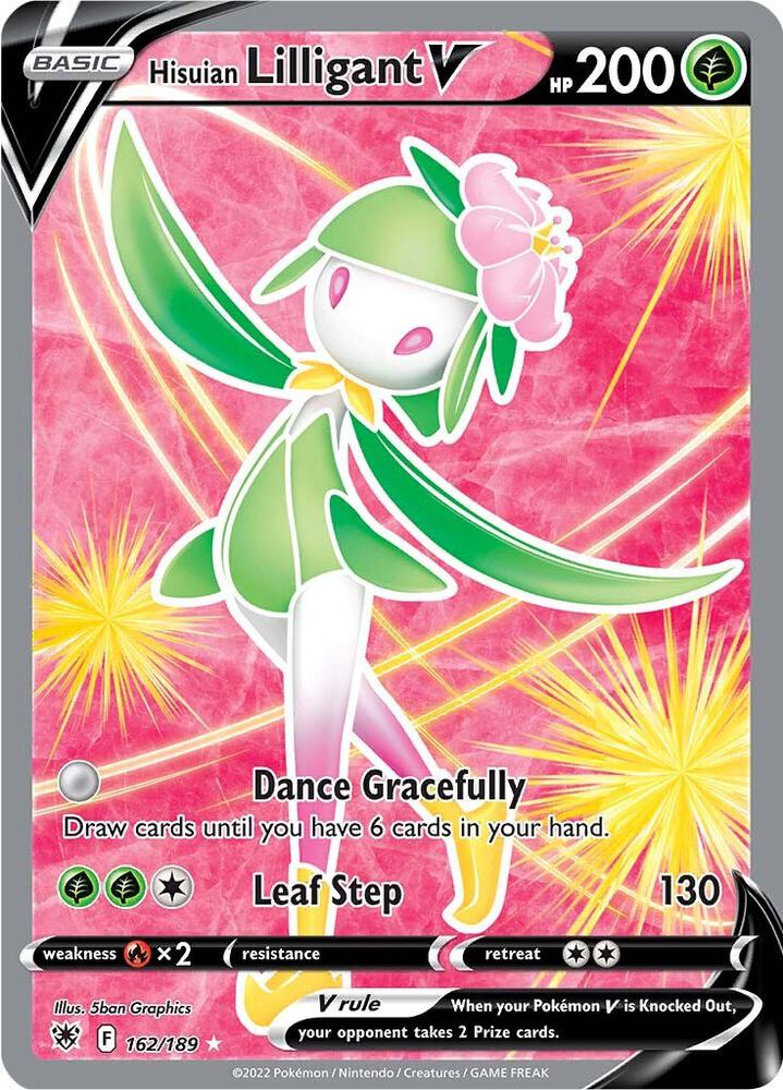 lilligant pokemon card value V Raw Type:Jeskai Pokémon Hit Points100 HP Sword & Shield Series Pokemon Trading Card Game