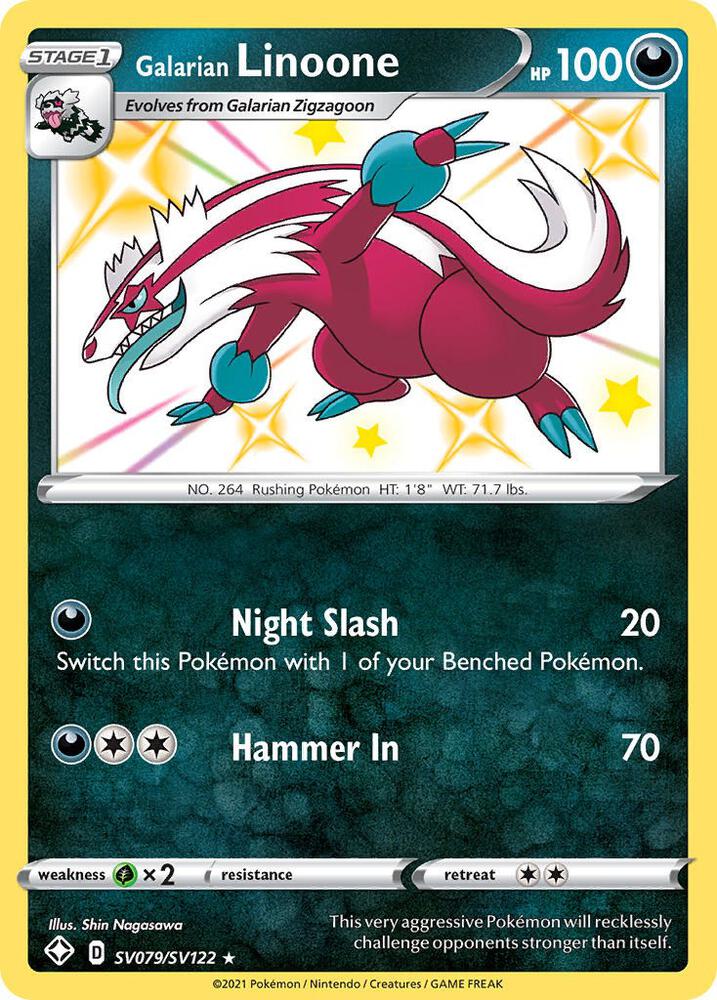 Linoone SV079/SV122 - Monster Mart - Pokémon Cards Australia