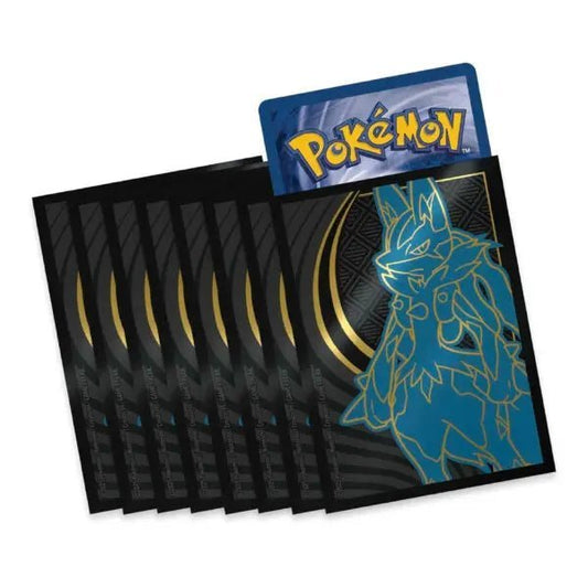 Lucario Mega Evolutions Card Sleeves - Monster Mart - Pokémon Cards Australia