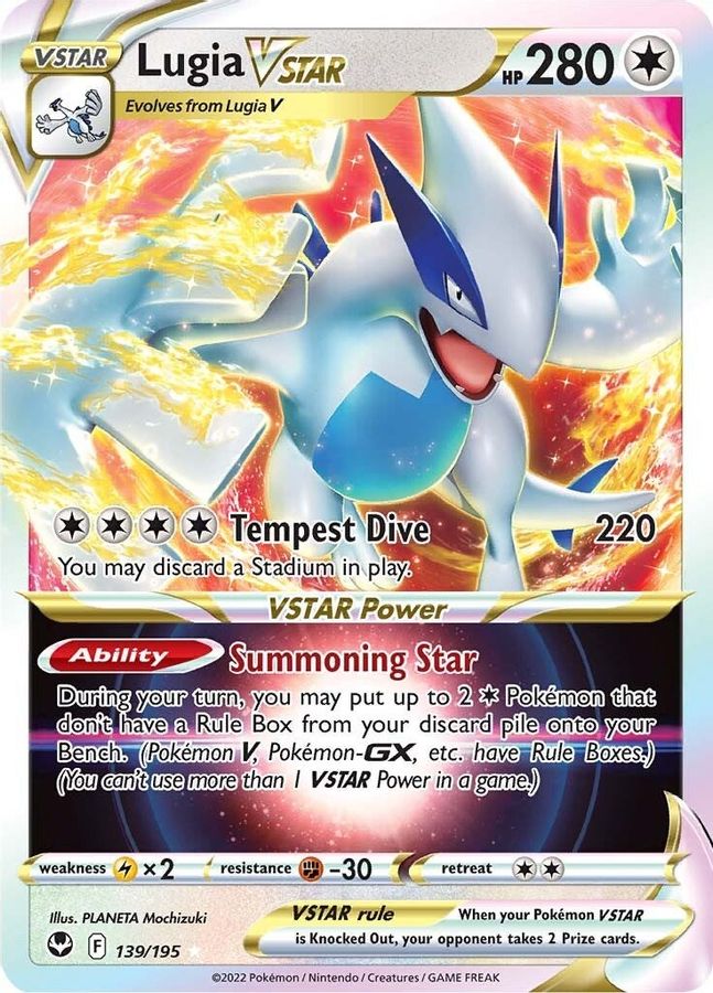 Lugia VSTAR 139/195 - Monster Mart - Pokémon Cards Australia