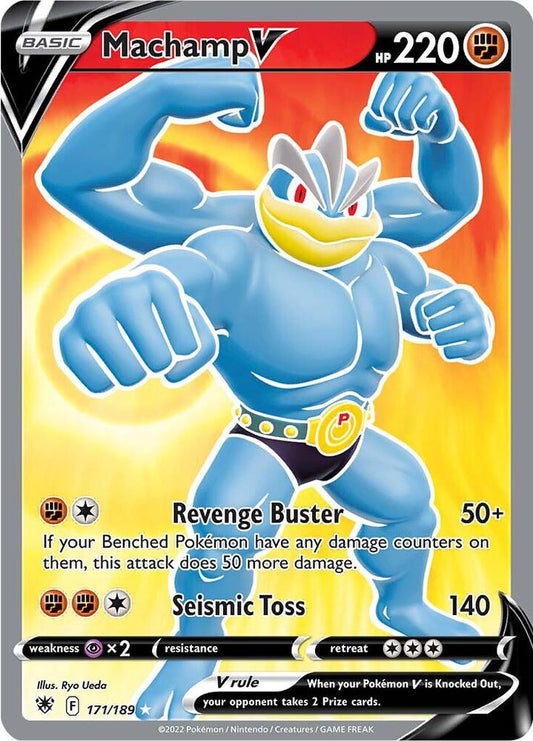 Machamp V 171/189 - Monster Mart - Pokémon Cards Australia