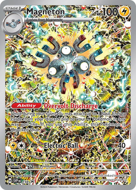 Magneton 159 Sealed - Monster Mart - Pokémon Cards Australia