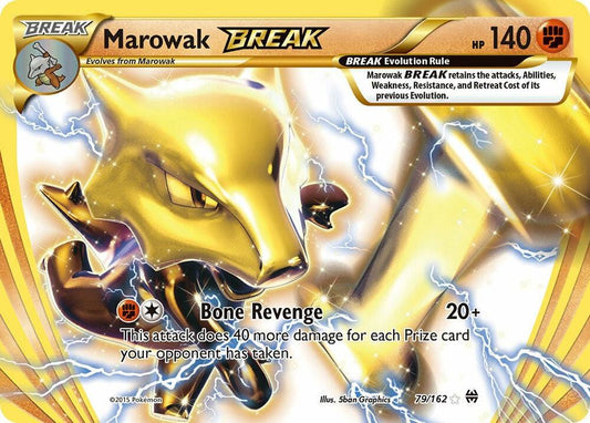 Marowak BREAK 79/162 - Monster Mart - Pokémon Cards Australia