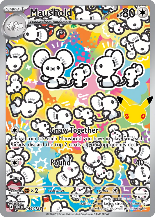 Maushold 146/128 - Monster Mart - Pokémon Cards Australia