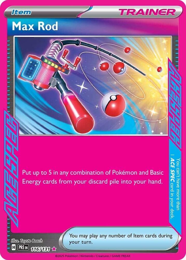 Max Rod 116/131 - Monster Mart - Pokémon Cards Australia