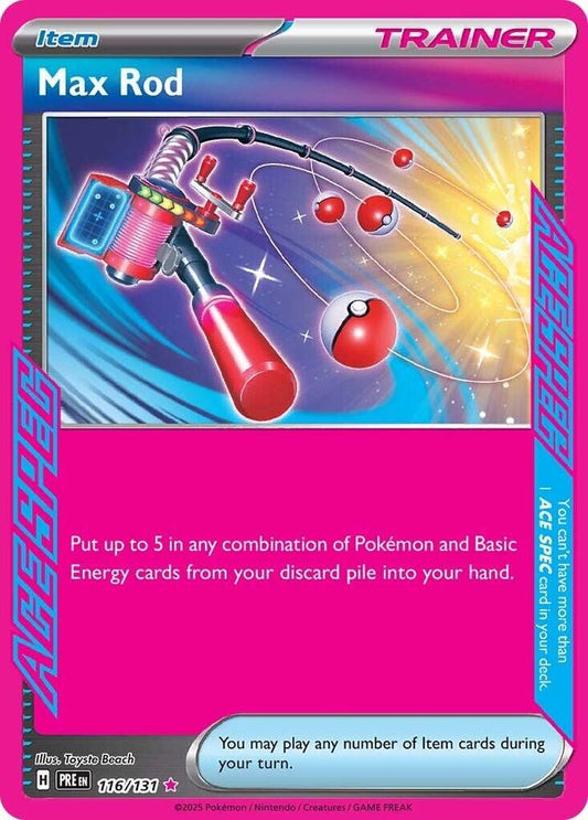 Max Rod 116/131 - Monster Mart - Pokémon Cards Australia