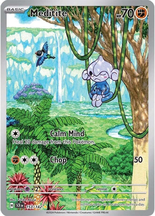 Meditite 153/142 - Monster Mart - Pokémon Cards Australia