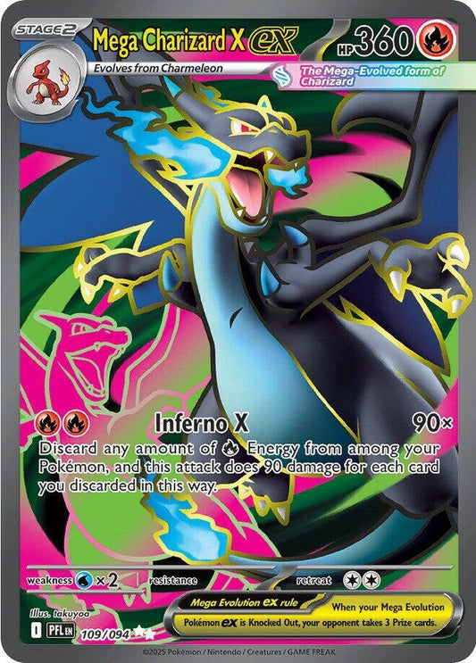 Mega Charizard EX 109/094 - Monster Mart - Pokémon Cards Australia
