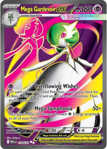 Mega Gardevoir EX 159/132 - Monster Mart - Pokémon Cards Australia