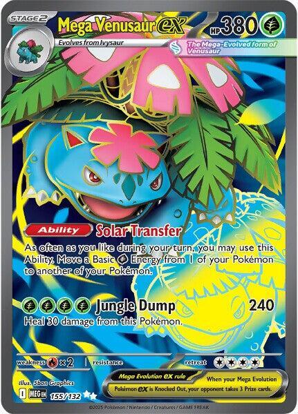 Mega Venusaur EX 155/132 - Monster Mart - Pokémon Cards Australia