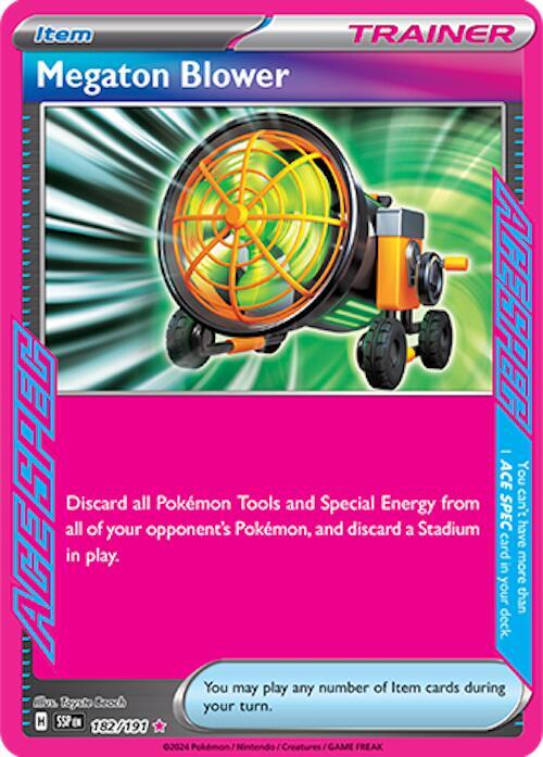 Megaton Blower 182/191 - Monster Mart - Pokémon Cards Australia