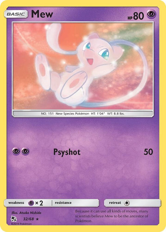 Mew Reverse Holo 32/68 - Monster Mart - Pokémon Cards Australia
