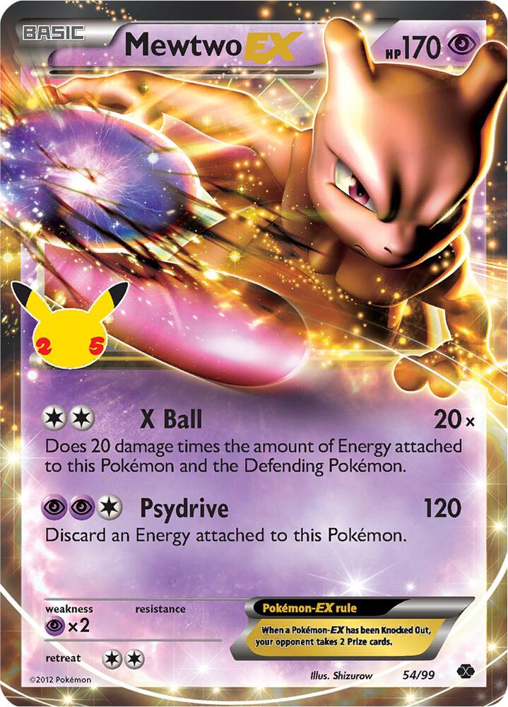 Mewtwo EX 54/99 - Monster Mart - Pokémon Cards Australia