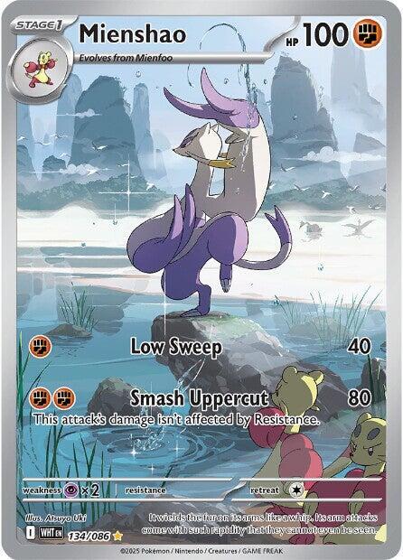 Mienshao 134/086 - Monster Mart - Pokémon Cards Australia