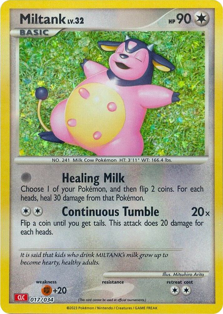 Miltank 017/034 (CLC) - Monster Mart - Pokémon Cards Australia
