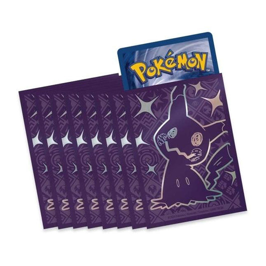 Mimikyu Paldean Fates Card Sleeves - Monster Mart - Pokémon Cards Australia