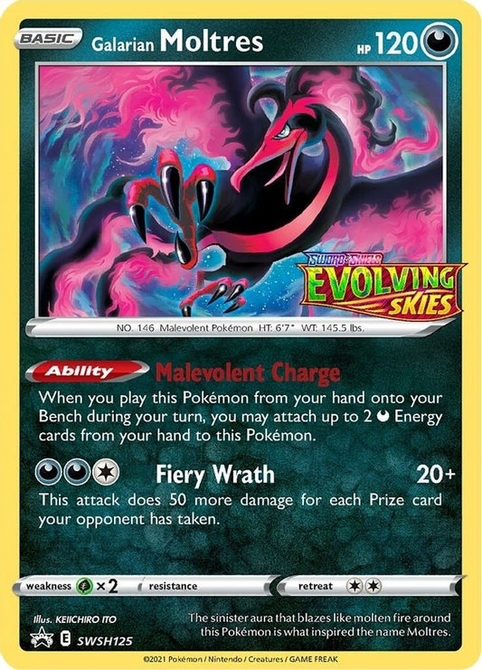 Moltres SWSH125 - Monster Mart - Pokémon Cards Australia