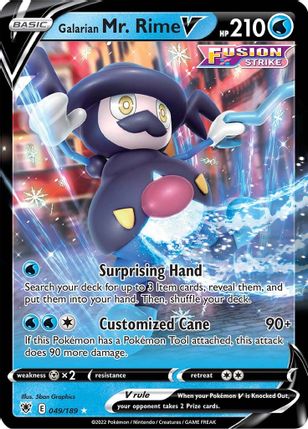 Mr. Rime V 049/189 - Monster Mart - Pokémon Cards Australia