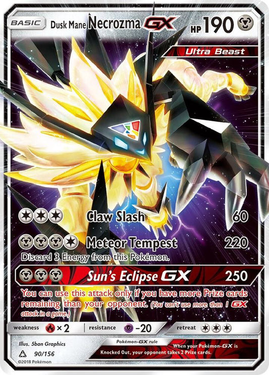 Necrozma GX 90/156 - Monster Mart - Pokémon Cards Australia