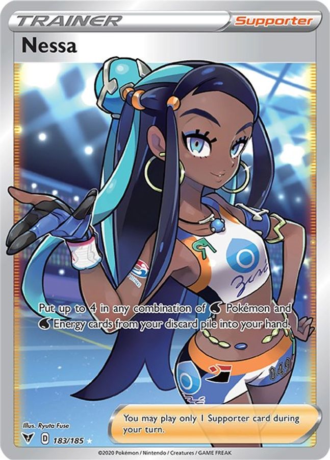 Nessa 183/185 - Monster Mart - Pokémon Cards Australia