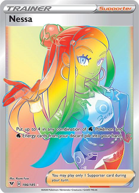 Nessa 196/185 - Monster Mart - Pokémon Cards Australia