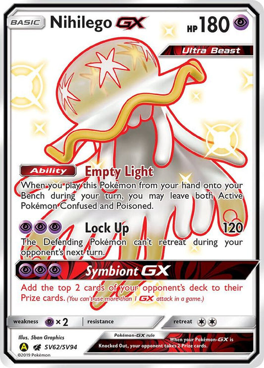 Nihilego GX SV62/SV94 - Monster Mart - Pokémon Cards Australia
